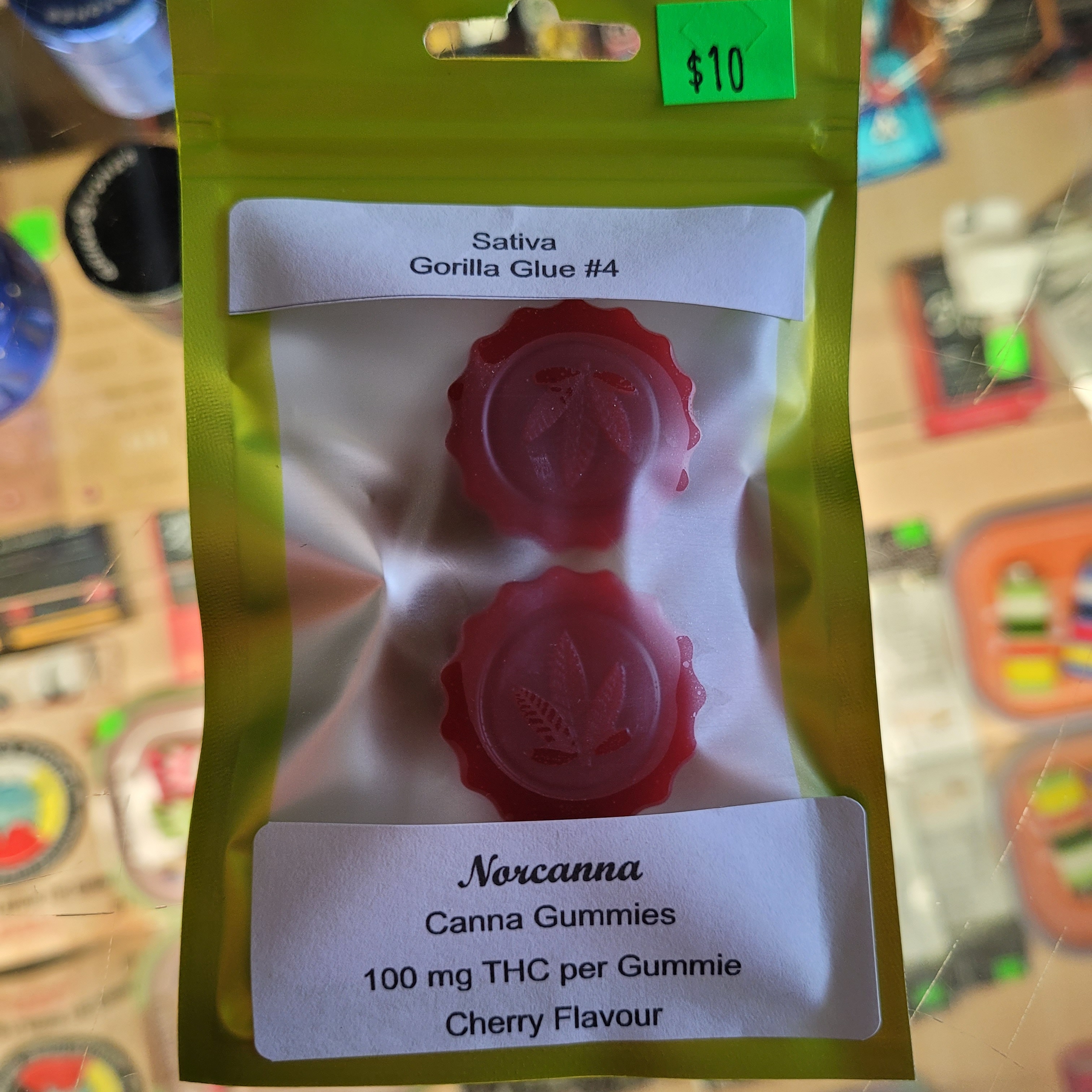 Sugar free "Bottle cap" gummies (Sativa)